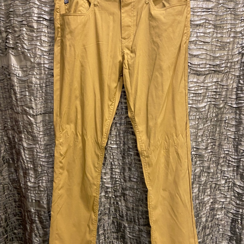 Chaps Men's Khaki Chinos Active Stretch Slim Straight 32x32
